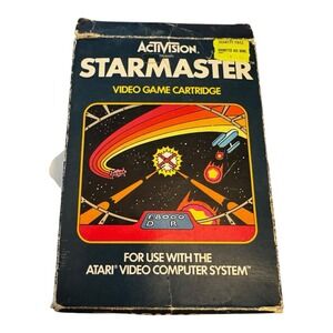 Boxed Atari 2600 game Starmaster By Activision‎ Tested & Working